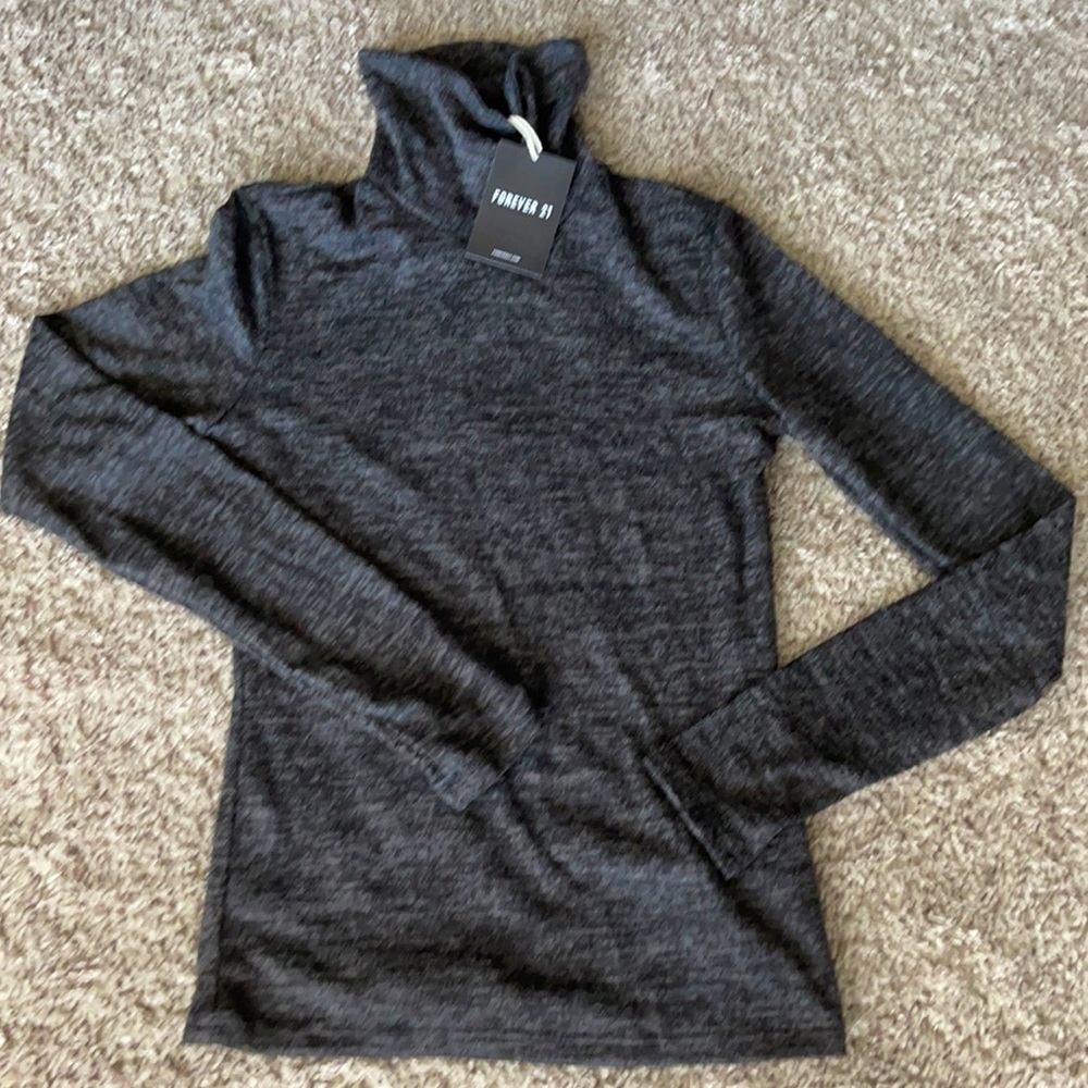 Turtleneck forever21 top